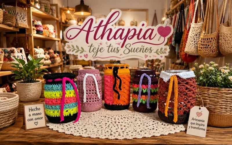 Athapia Crochet — Artesanías y Recuerdos en Cajicá